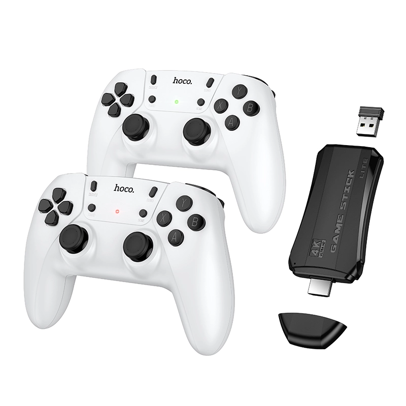 Hoco GA31 Wireless Gamepad Set – Two Controllers + HDMI Game Box