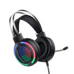 ESD03 Over-Ear Gaming Headphones | Hi-Res Surround Sound | Flexible Mic | Multi-Platform Compatible - Image 2