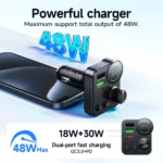 E86 Alegria 48W Dual Port Car Charger | 30W PD + QC3.0 | Bluetooth 5.4 FM Transmitter - Image 3