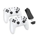 Hoco GA31 Wireless Gamepad Set – Two Controllers + HDMI Game Box - Image 2
