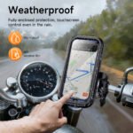Hoco H95 Waterproof Touch Screen Riding Phone Holder - Image 2