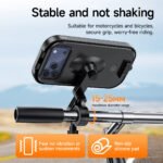 Hoco H95 Waterproof Touch Screen Riding Phone Holder - Image 3