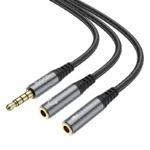 Hoco UPA21 2 in 1 headset audio adapter cable