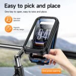 Hoco H95 Waterproof Touch Screen Riding Phone Holder - Image 5