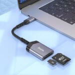 Hoco UA25 2 in 1 Card Reader for Type C Mobile Phone (Type C to SD/TF) - Image 2