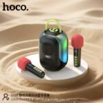 Hoco DS68 Cool RGB Bluetooth Speaker with Two Microphones - Image 3
