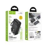 Hoco DYM12 22.5W Fully Compatible 20000mAh Power Bank with Built-in Cables – Fast, Portable, Ready for Bangladesh - Image 3