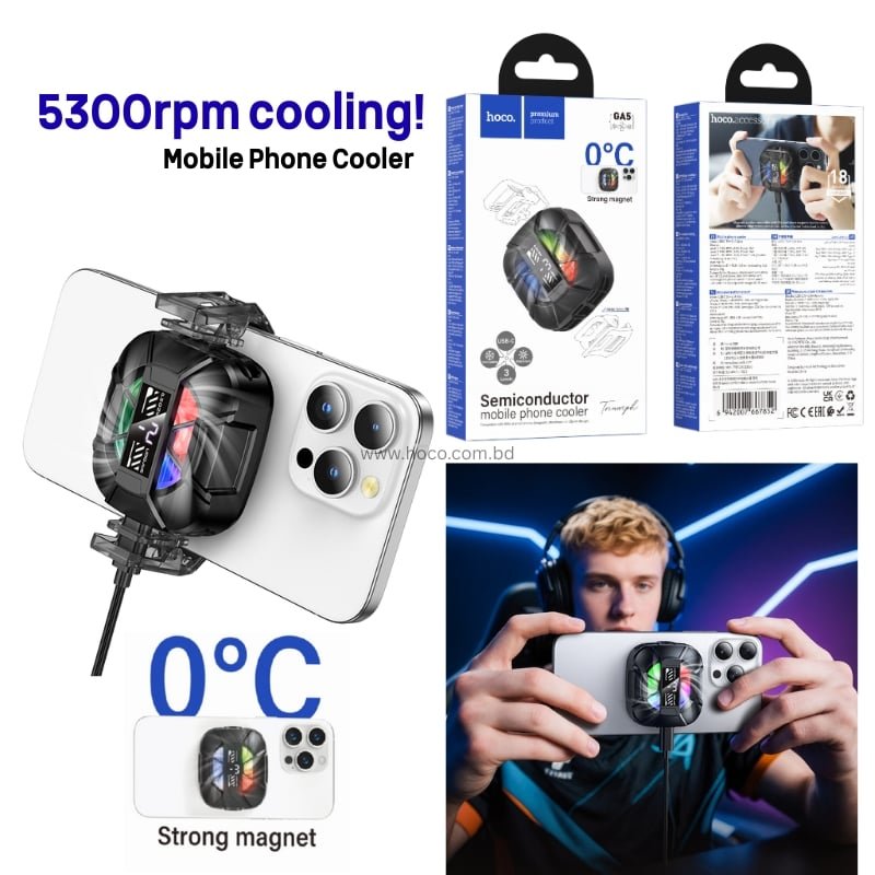 Hoco GA5 Triumph Semiconductor Mobile Phone Cooler