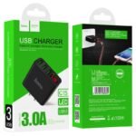 Hoco C15 Three Port Charger with LED Display - Image 2