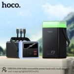 Hoco DB103A 60000mAh 65W High Capacity Power Bank – with Camping Light - Image 2