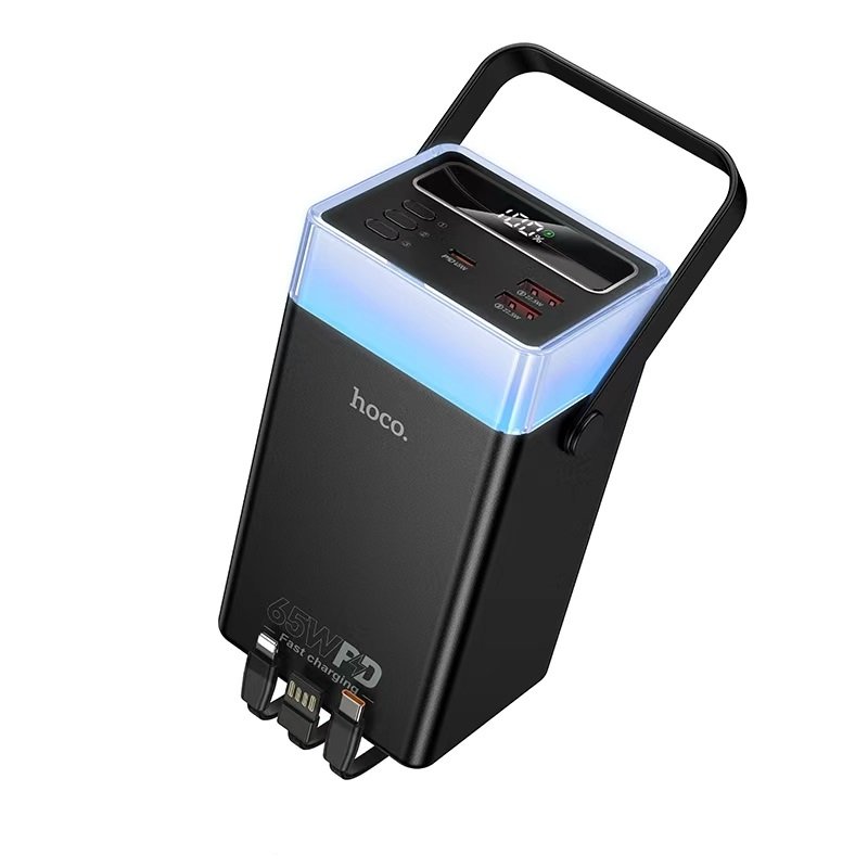 Hoco DB103A 60000mAh 65W High Capacity Power Bank – with Camping Light