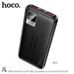 Hoco DB84 Resolute 22.5W 10000mAh Power Bank – 22.5W USB-A, 20W PD & 18W Dual Input - Image 2