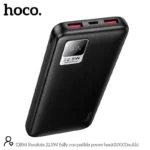 Hoco DB84 Resolute 22.5W 10000mAh Power Bank – 22.5W USB-A, 20W PD & 18W Dual Input