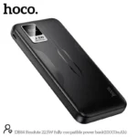 Hoco DB84 Resolute 22.5W 10000mAh Power Bank – 22.5W USB-A, 20W PD & 18W Dual Input - Image 3