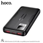 Hoco DB84 Resolute 22.5W 10000mAh Power Bank – 22.5W USB-A, 20W PD & 18W Dual Input - Image 5