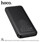 Hoco DB84 Resolute 22.5W 10000mAh Power Bank – 22.5W USB-A, 20W PD & 18W Dual Input - Image 6