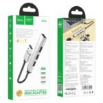 Hoco HB26 USB 3.0 Hub Mini Adapter - Image 2