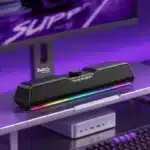 Hoco HC150 Luminar Bluetooth 5.3 Gaming Speaker with LED Light & Built-in Mic - Image 6