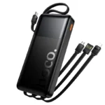 Hoco J156 Founder 22.5W PD20W 10000mAh Power Bank with 5 Outputs & LED Display - Image 2