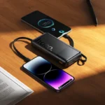 Hoco J156 Founder 22.5W PD20W 10000mAh Power Bank with 5 Outputs & LED Display - Image 7
