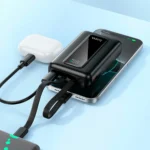 Hoco J162 Full Power 10000mAh 22.5W Power Bank with Digital Display - Image 4