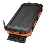 Hoco J164 Platinum Dual Light Solar Power Bank - Image 5
