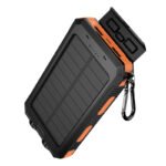 Hoco J164 Platinum Dual Light Solar Power Bank - Image 6