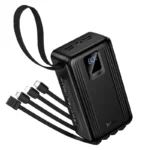 Hoco J173A 22.5W 30000mAh Power Bank with Four Cables – One Power Bank for Every Device in Your Home - Image 5