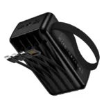 Hoco J173A 22.5W 30000mAh Power Bank with Four Cables – One Power Bank for Every Device in Your Home - Image 3