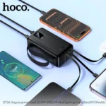 Hoco J173A 22.5W 30000mAh Power Bank with Four Cables – One Power Bank for Every Device in Your Home - Image 7