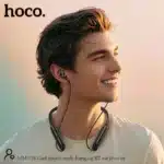 Hoco MMJ18 wireless neckband earphone – product view 1