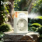 Hoco MMJ03 2-in-1 Multi-Function Humidifier Fan - Image 3