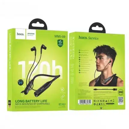 Hoco MMJ09 wireless neckband – product view 7