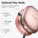 Hoco W35 Max Joy BT Headphones - Image 4
