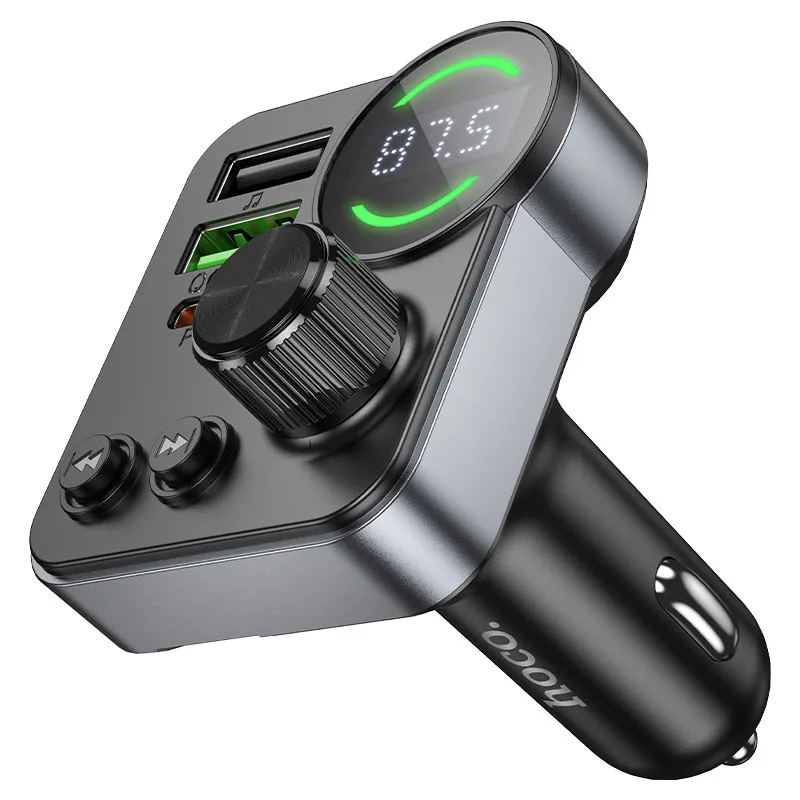 E86 Alegria 48W Dual Port Car Charger | 30W PD + QC3.0 | Bluetooth 5.4 FM Transmitter