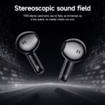 Hoco EQ33 Gem Wireless Earbuds with App Control – Black - Image 4