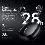 Hoco EQ33 Gem Wireless Earbuds with App Control – Black - Image 6