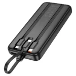 J132 Sabio 22.5W+PD20W 10000mAh Power Bank with Built-in Cables – Fast Charging - Image 2